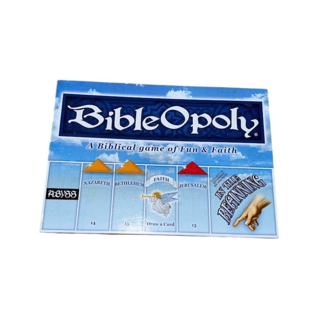Late for the Sky BibleOpoly Bible-Theme Property Trading Board Game complete VBS